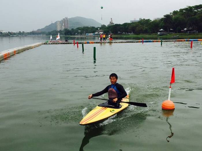 海洋休閒觀光系林則軒同學比賽情況圖片