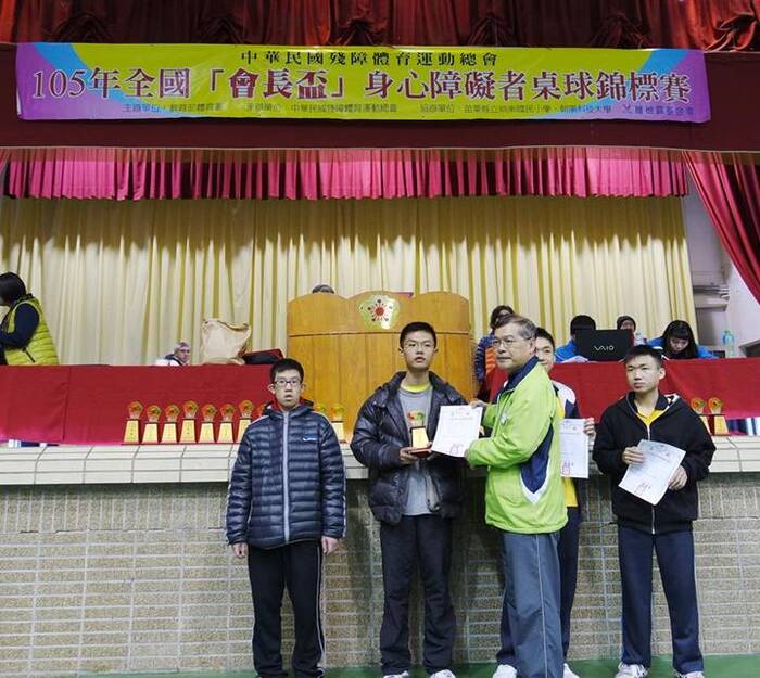 105年度會長盃身心障礙桌球賽(105.03.26)圖片